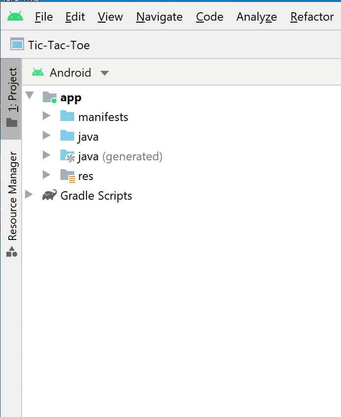 Shows how to navigate toe strings.xml in Android Studio