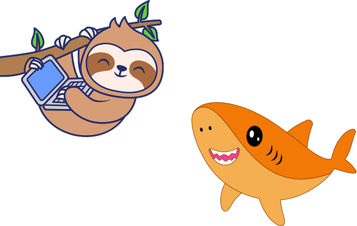 Sloth, illustration downloaded from freepik