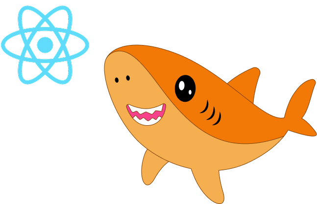 Photo of Sharky with React