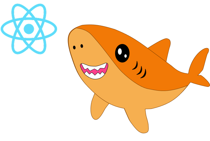 Foto Sharky con react