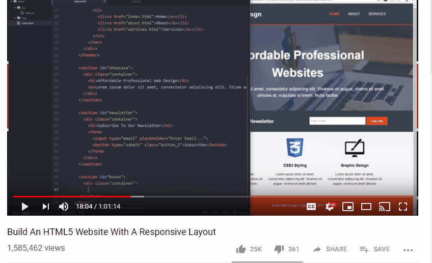 example embedding with iframes alt text