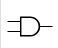 Icon of an AND logic gate