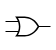 Icon of an OR logic gate