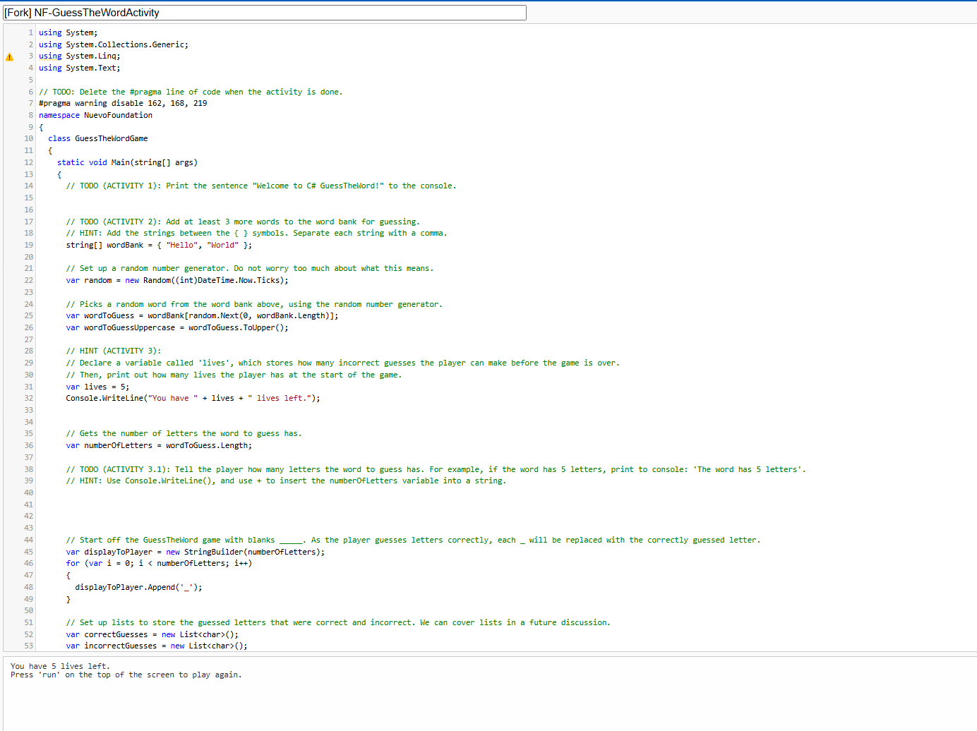Janela do .Net Fiddle
