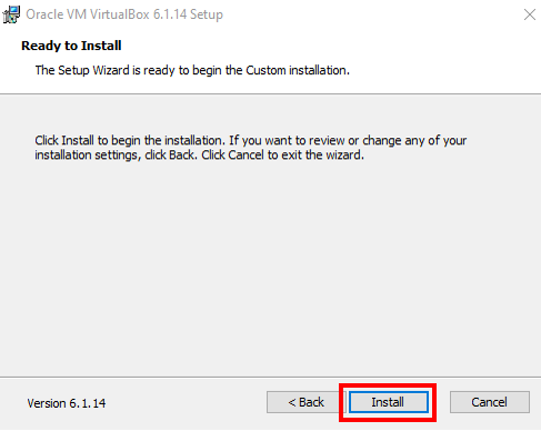 instalando a virtual box