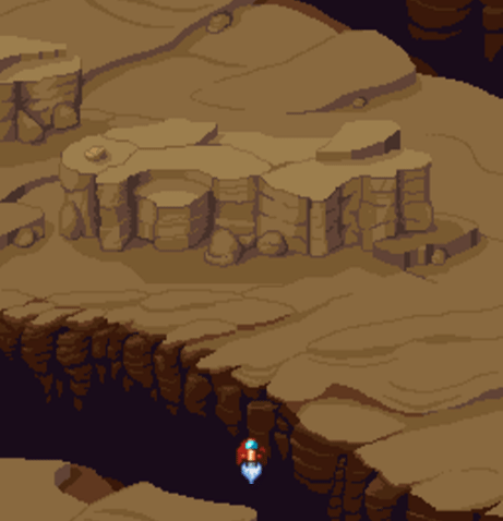 animation spaceship and background