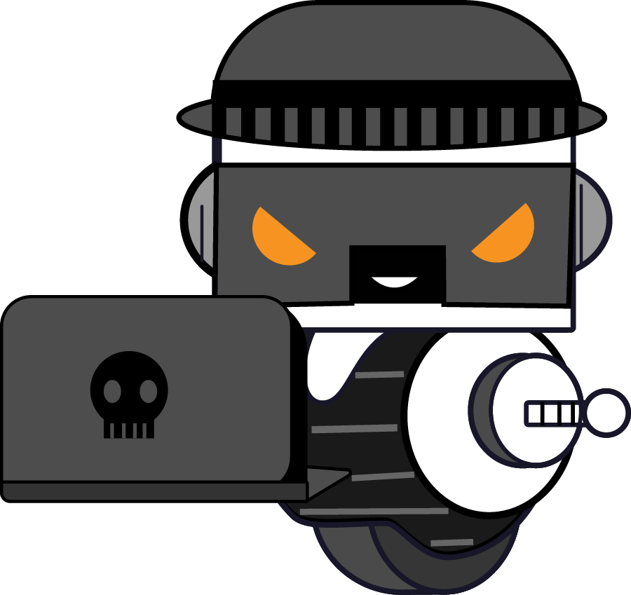 Ilustração de um hacker representando ameaças cibernéticas