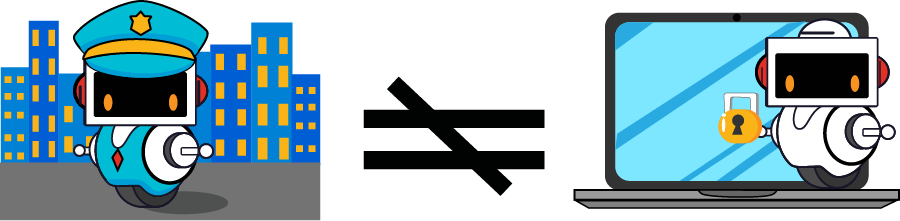 Ilustração representando segurança cibernética e proteção digital