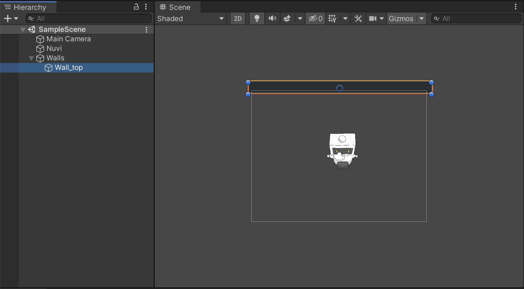 Uma parede invisível