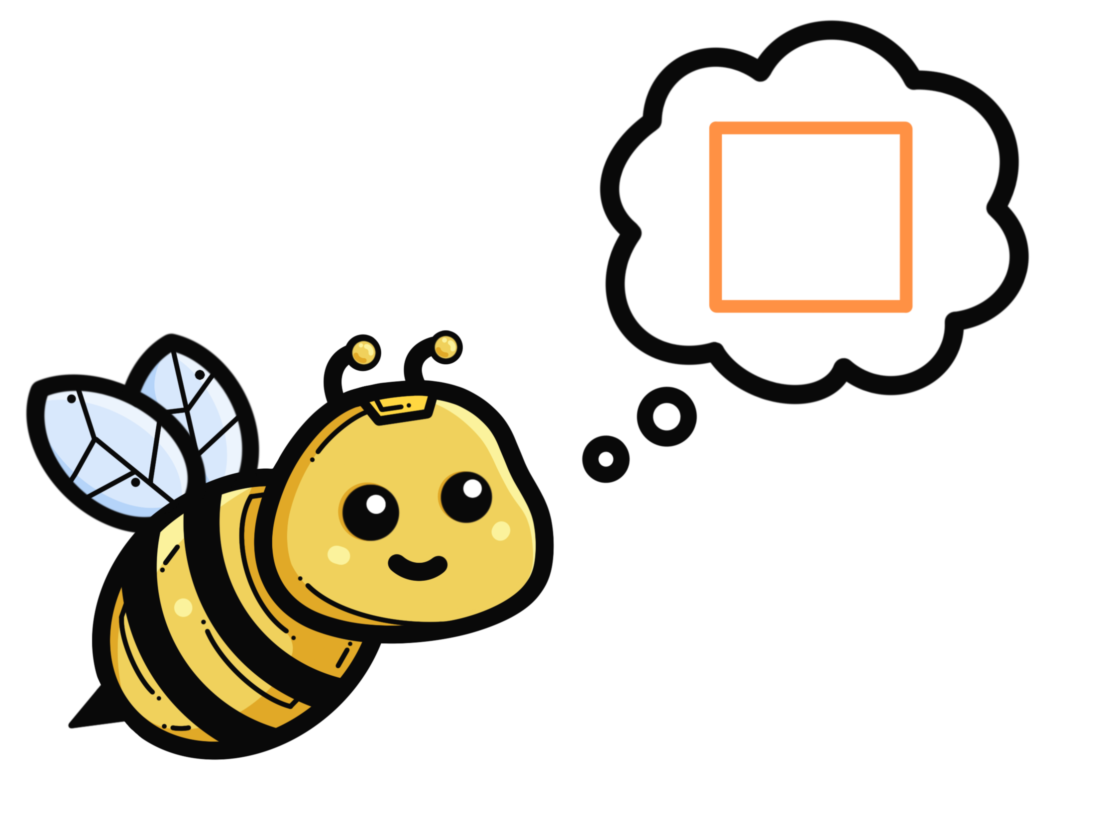 Bee imagining square