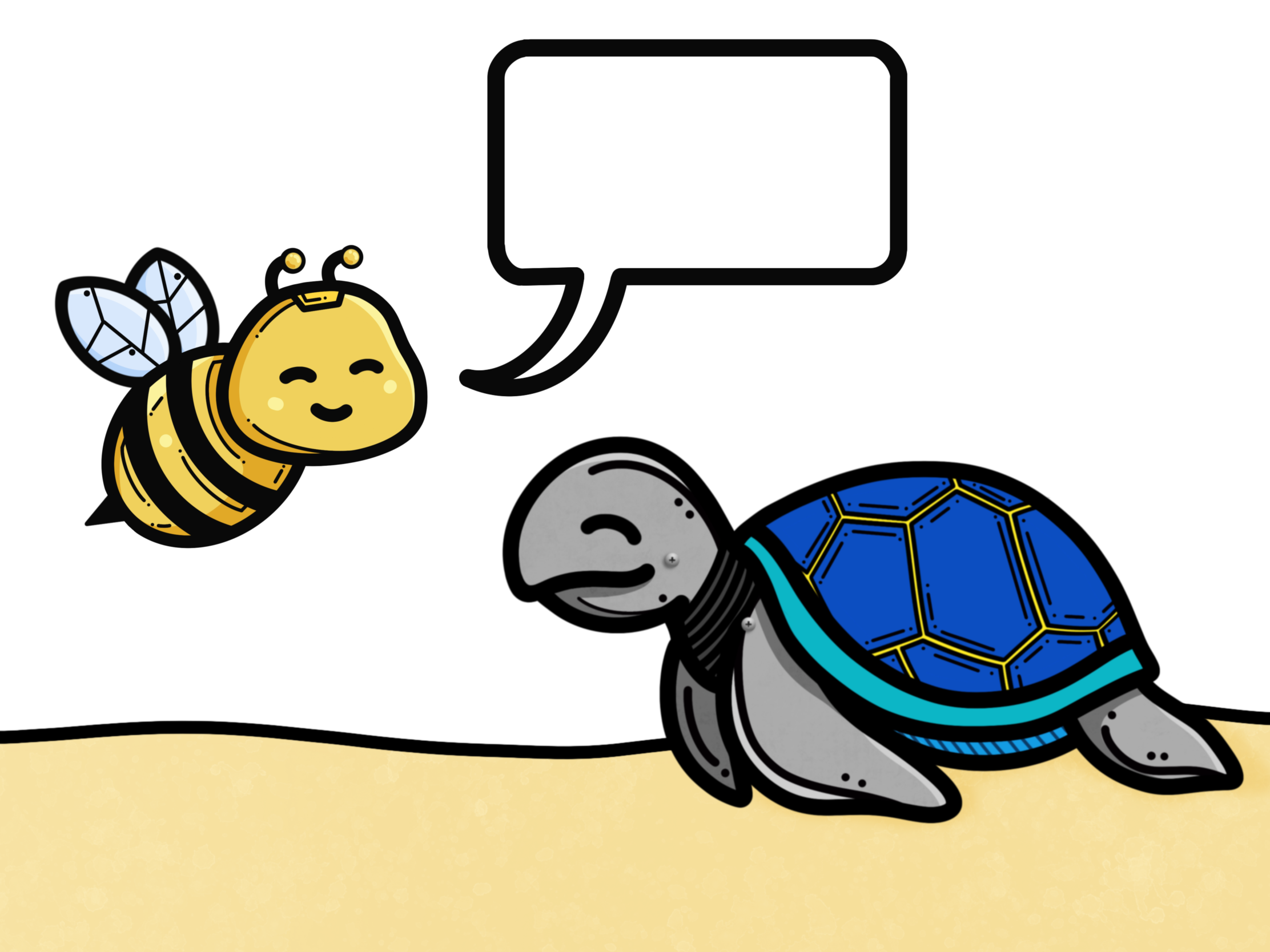 Bee turtle chat